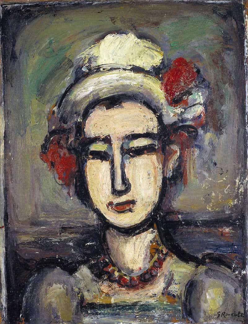 The Italian Woman, Rouault, 1938