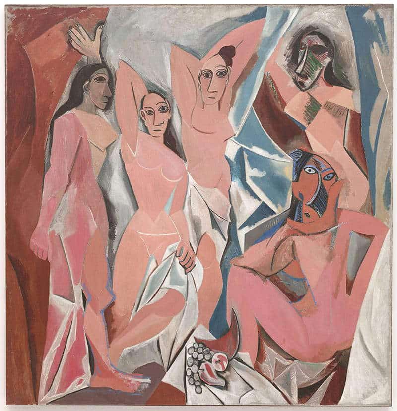 Les Demoiselles d’Avignon by Pablo Picasso, 1907