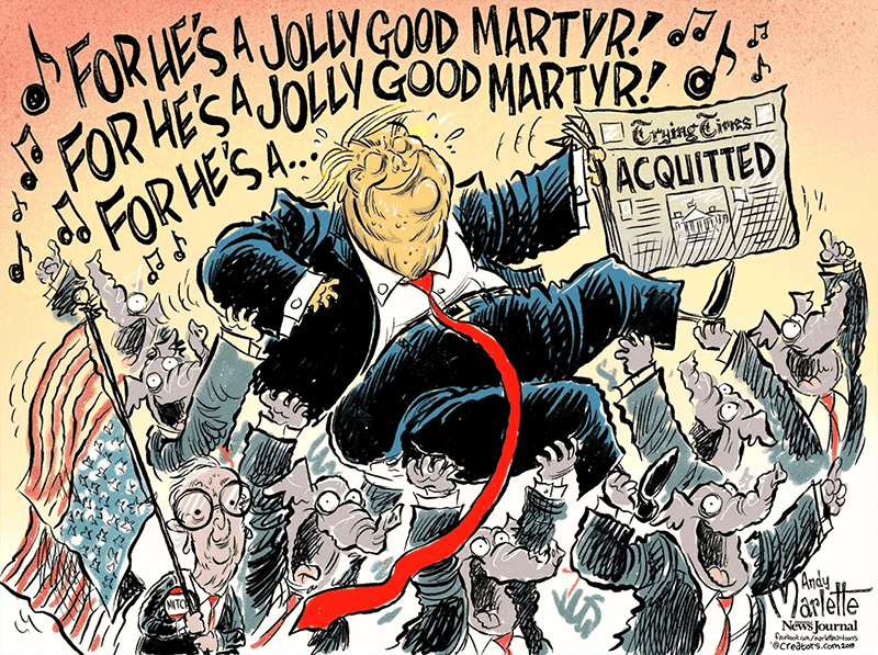 Illustration by Andy Marlette for the Pensacola News Journal 