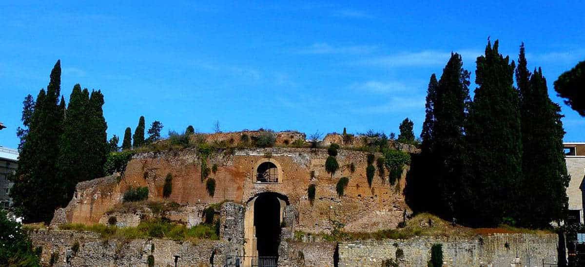 The Mausoleum of Augustus in Rome