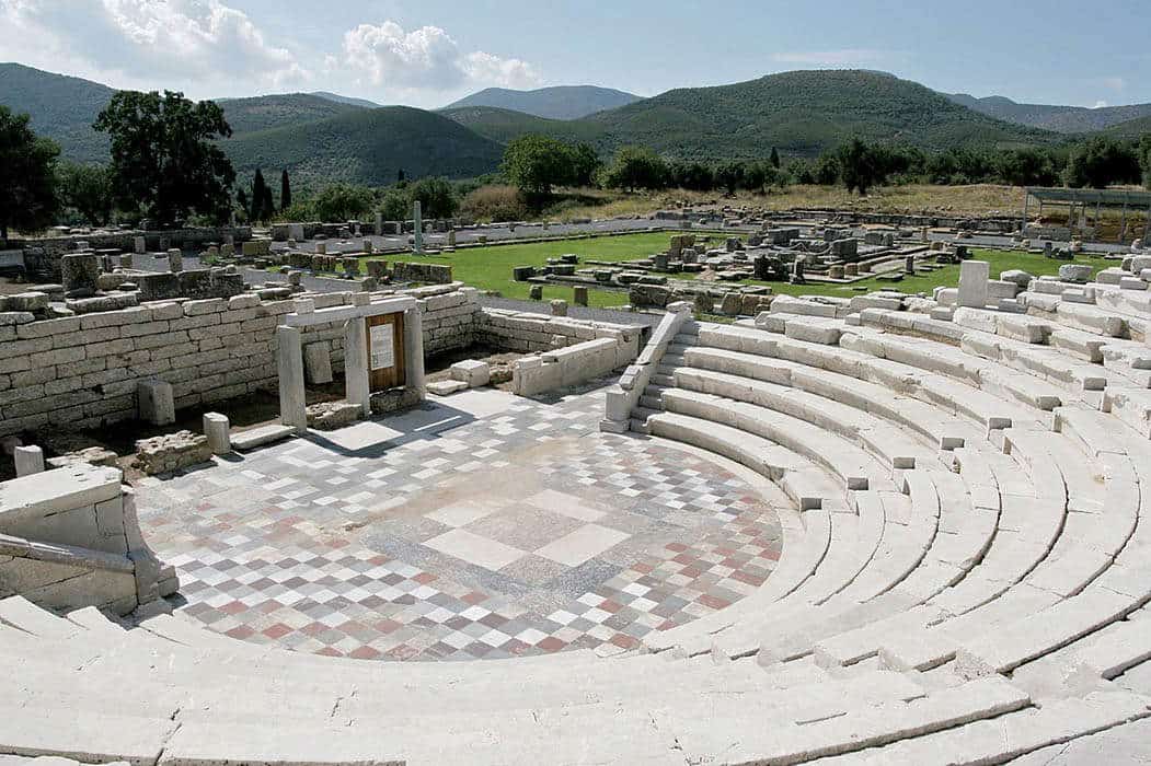 The theatre in Messenia today