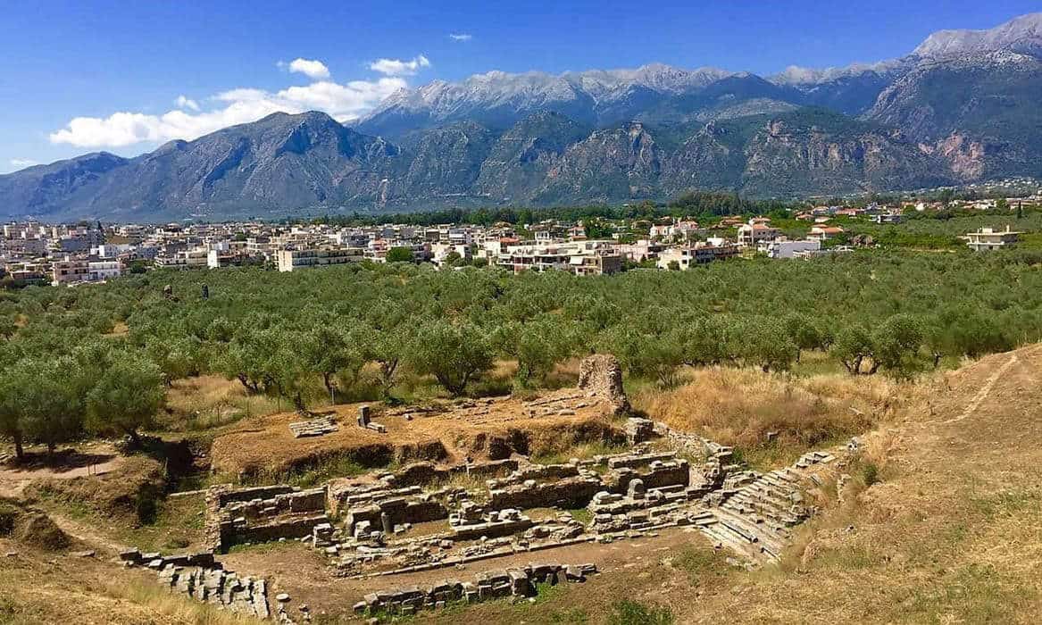 The theatre of Sparta today