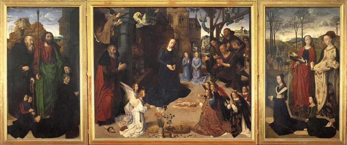 The Portinari Altarpiece, c1477-1478, via The Uffizi Gallery