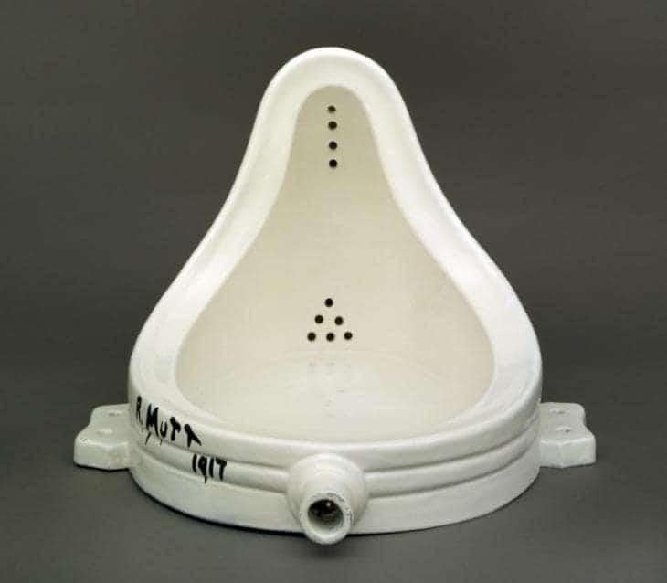 Fountain by Marcel Duchamp, 1917, Tate