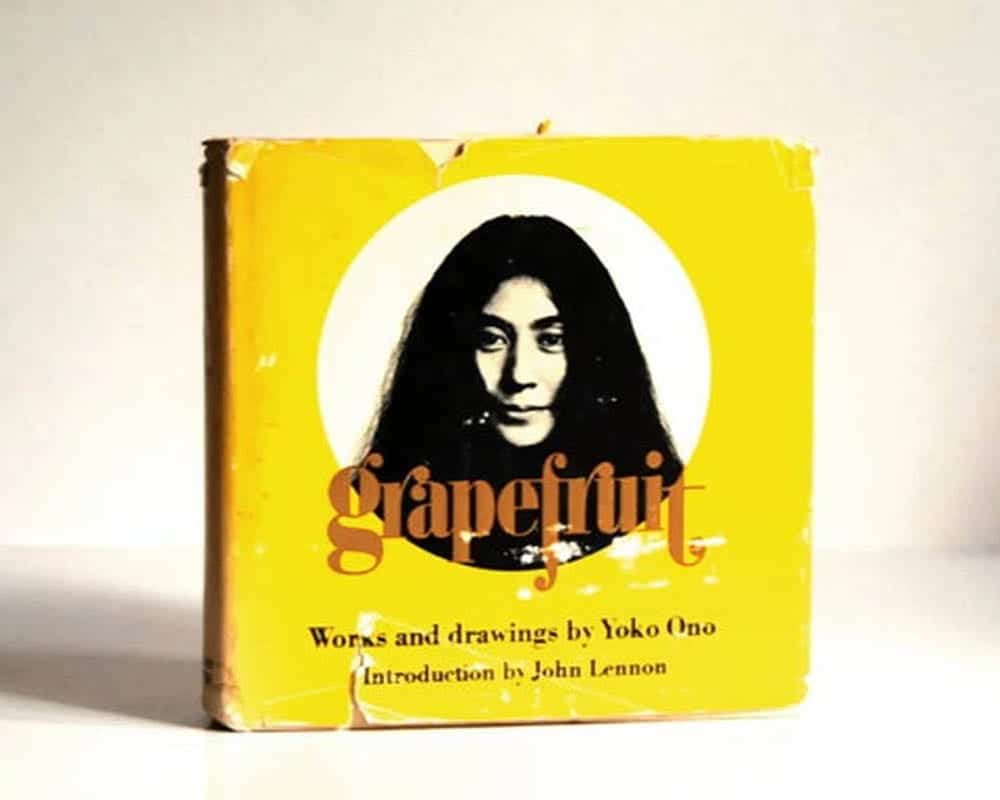 yoko ono grapefruit