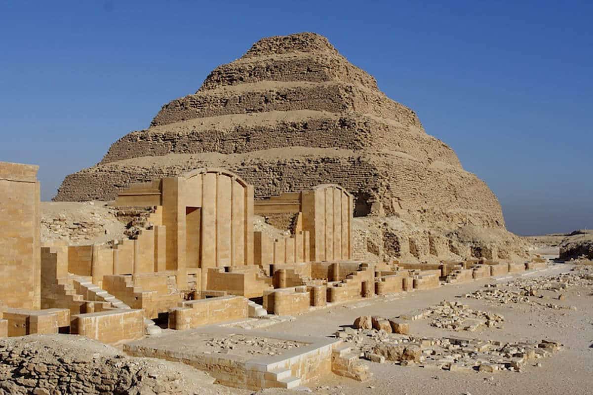 step pyramid djoser saqqara