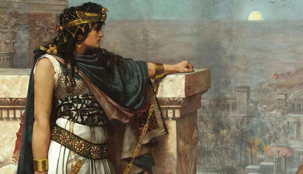 queen zenobia last look upon palmyra