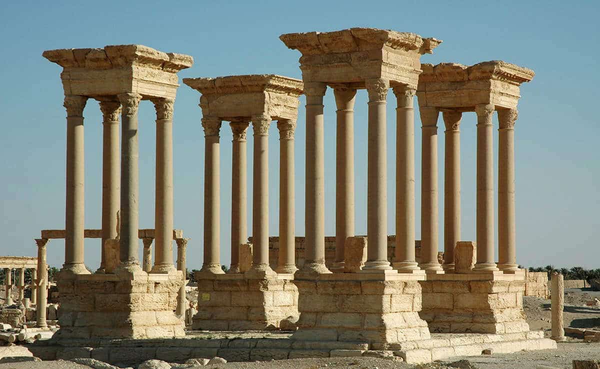 ruins of palmyra syria ron van oers