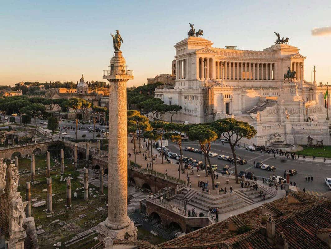 trajan column rome