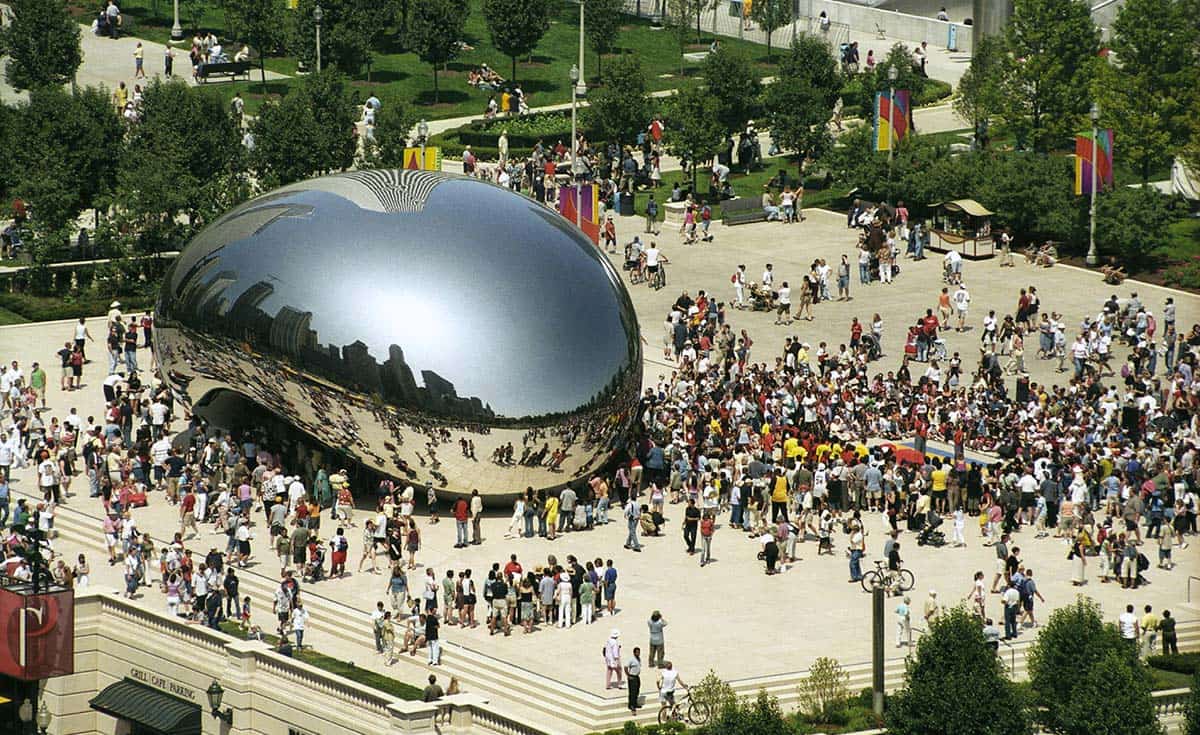 cloud gate anish kapoor