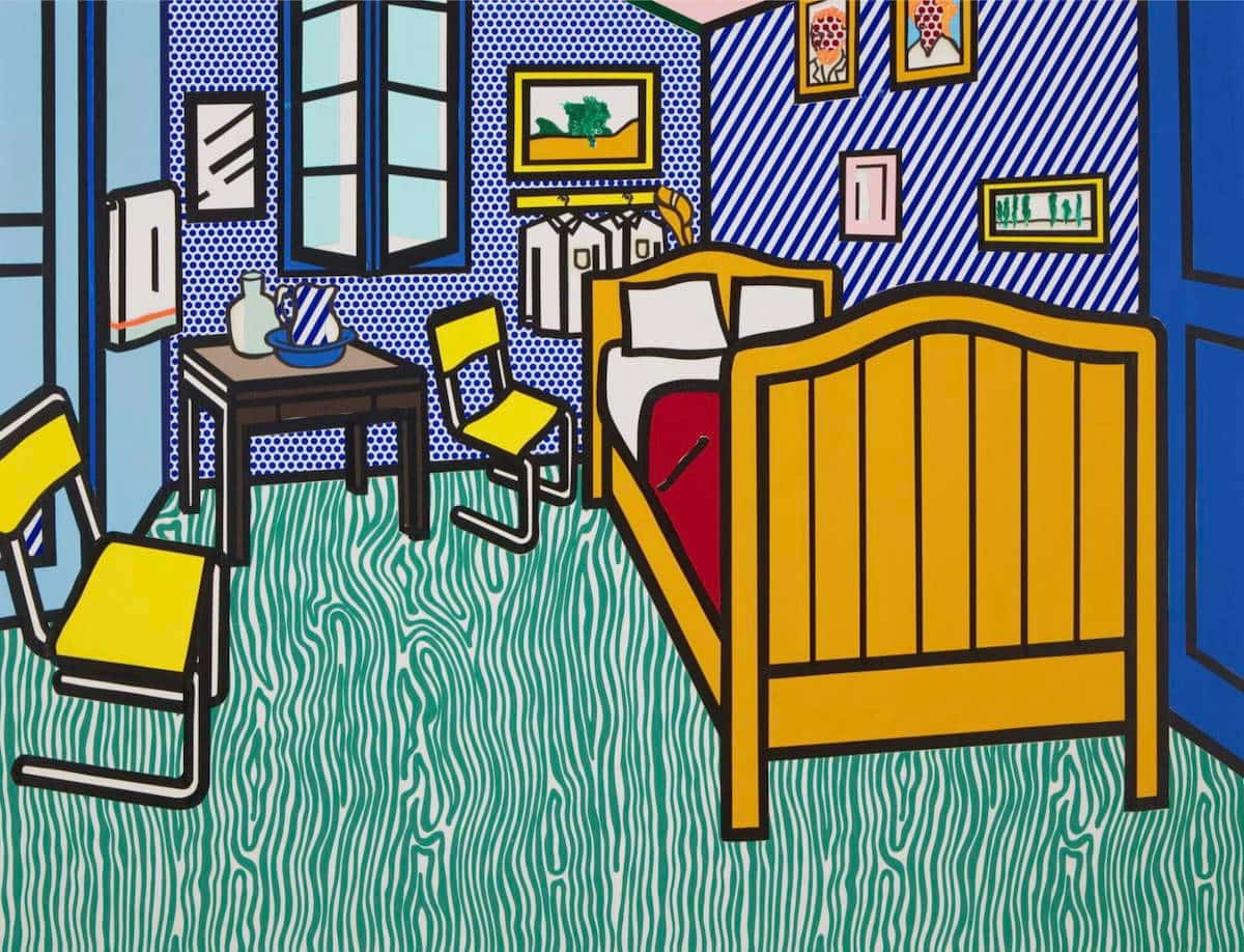 Bedroom at Arles (Study) by Roy Lichtenstein