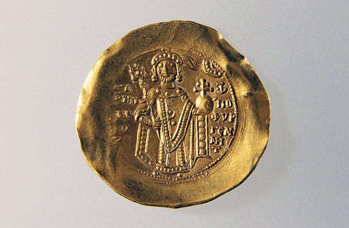 golden coin manuel komnenos 