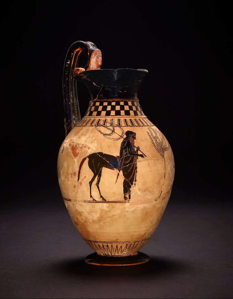 chiron-greek-pottery