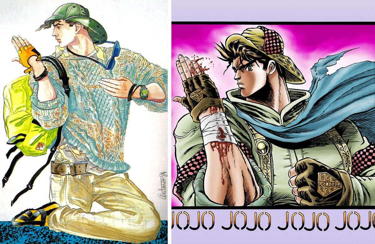 jojo bizarre adventure antonio lopez hirohiko araki