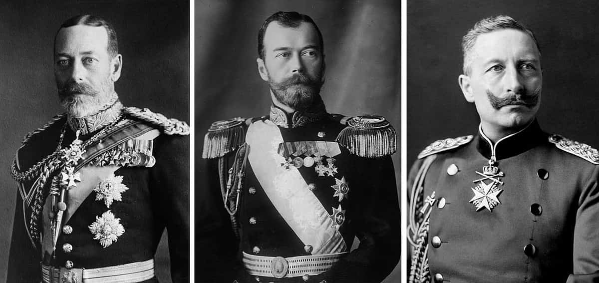 world war one rulers