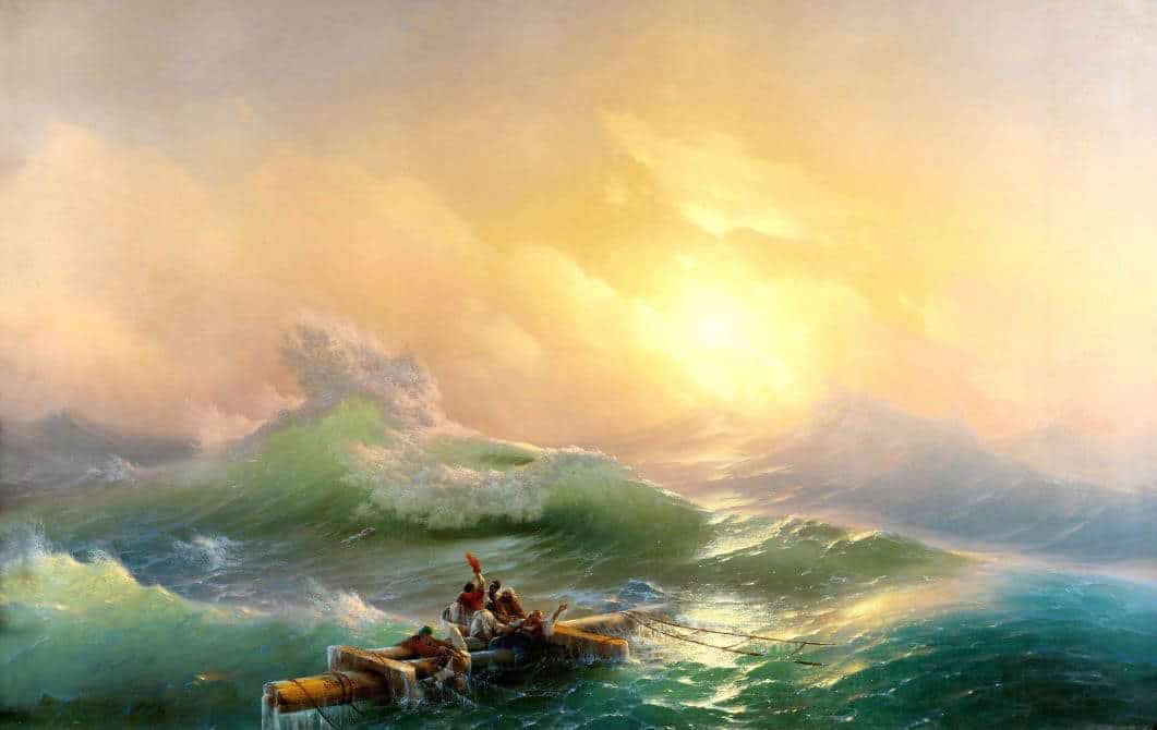 the ninth wave ivan aivazovsky