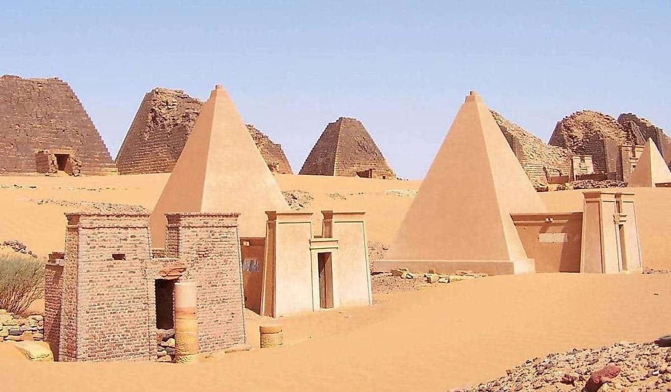 nubian meroe pyramids female warriors