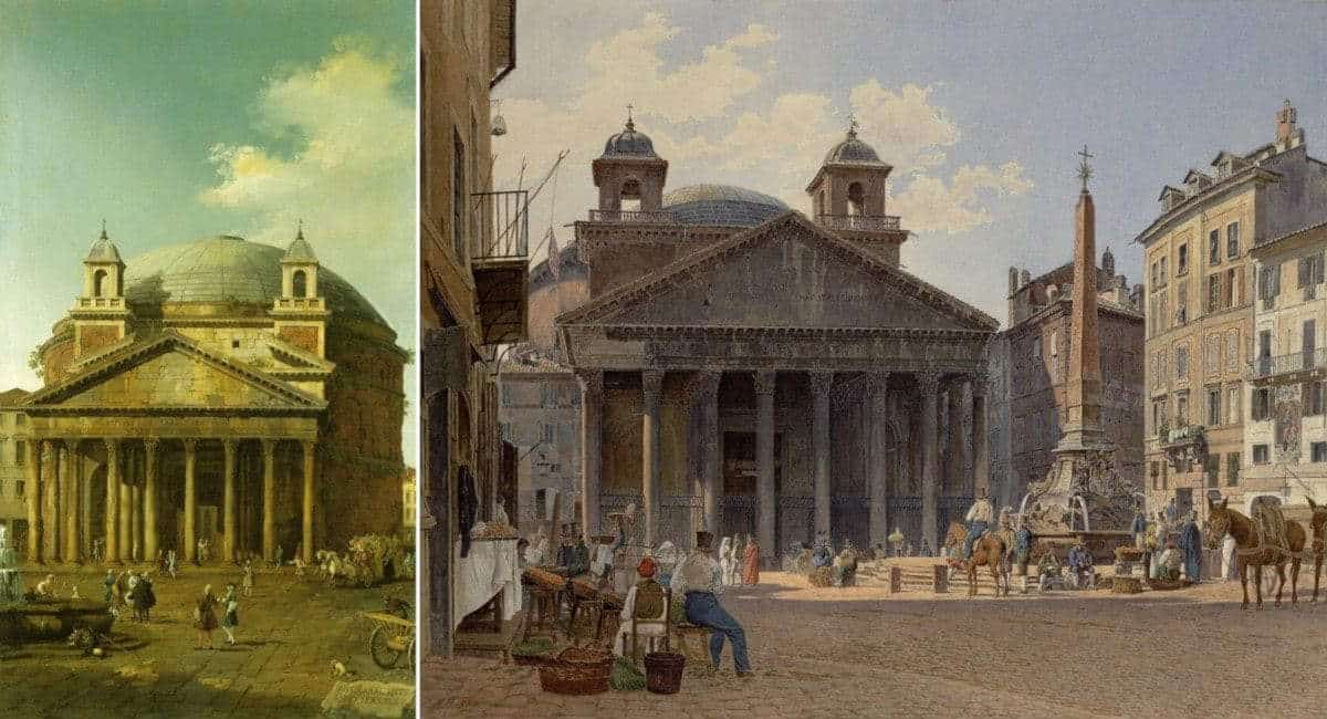 alt canaletto pantheon paintings