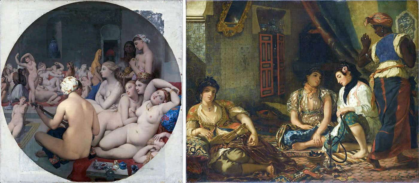 delacroix women algiers apartment