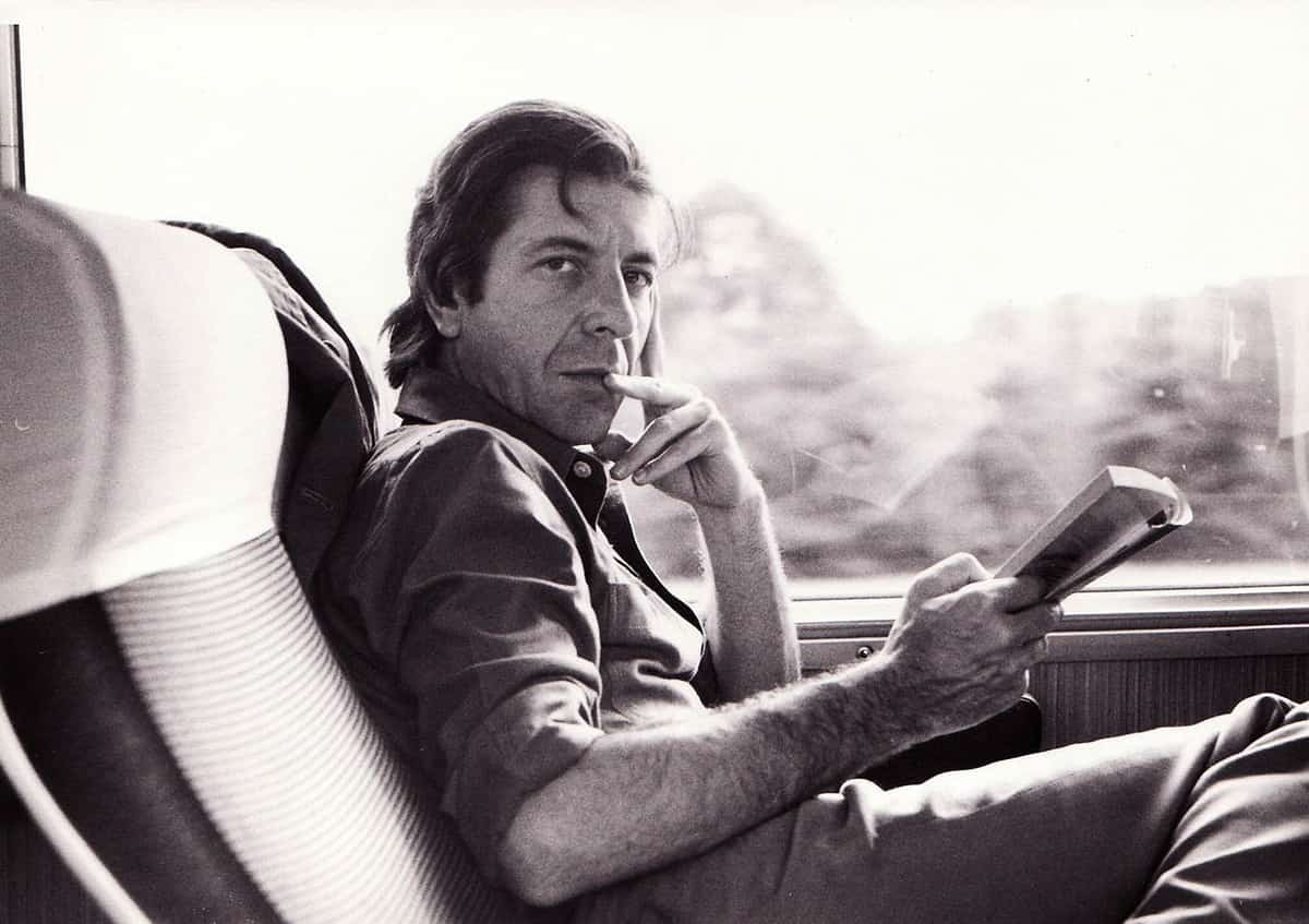 modern music leonard cohen photograph