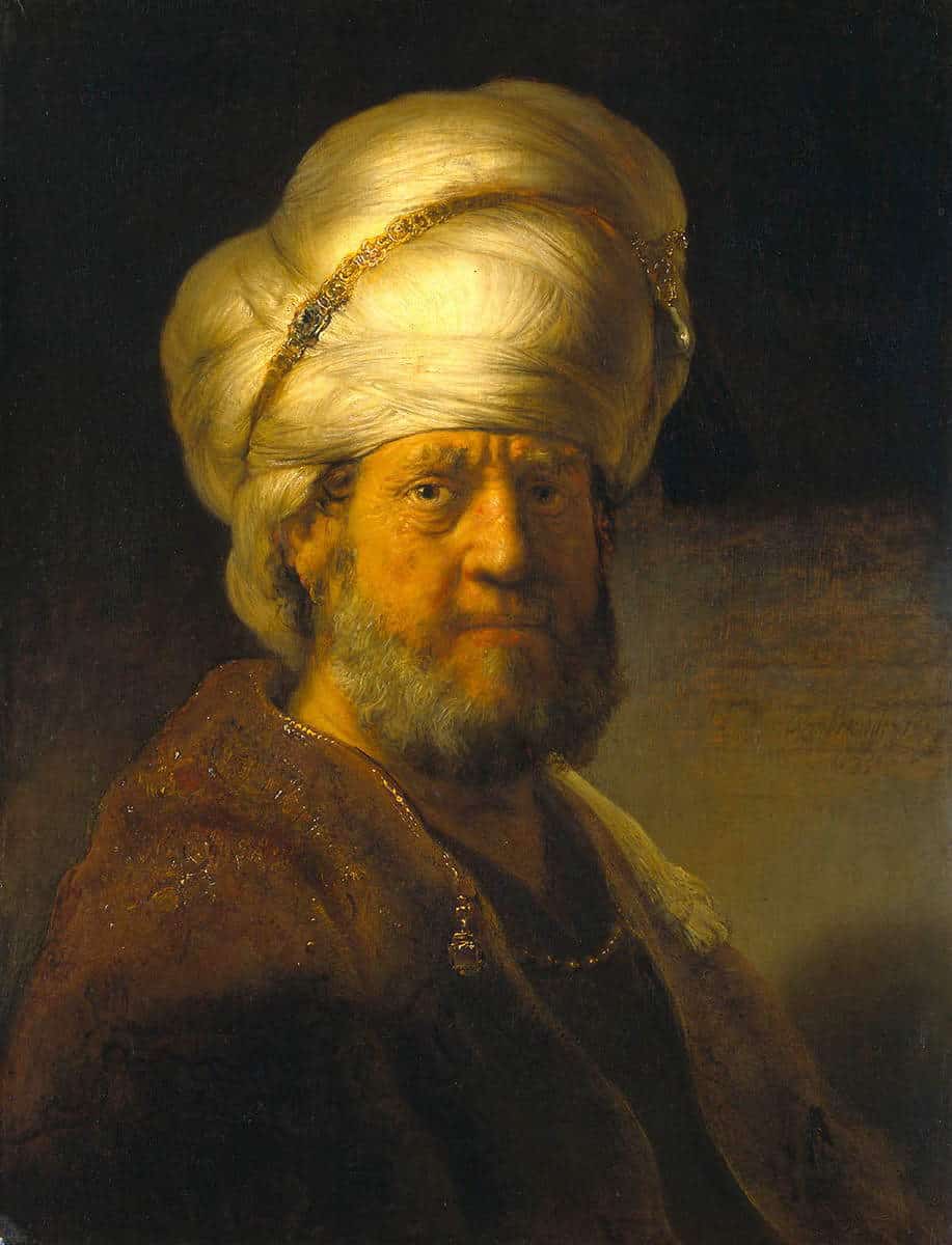 orientalism rembrandt turk