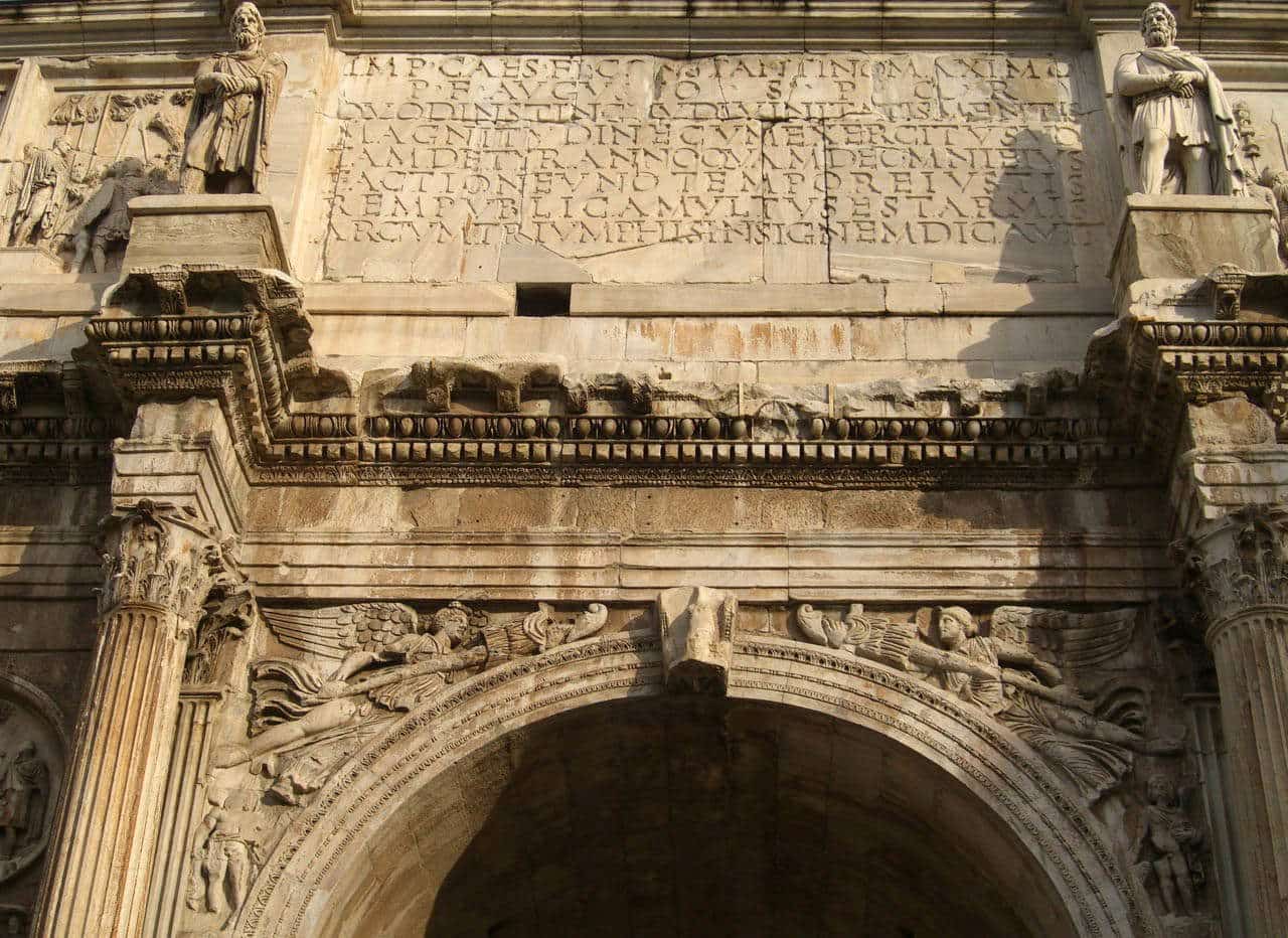 arch of constantine inscription