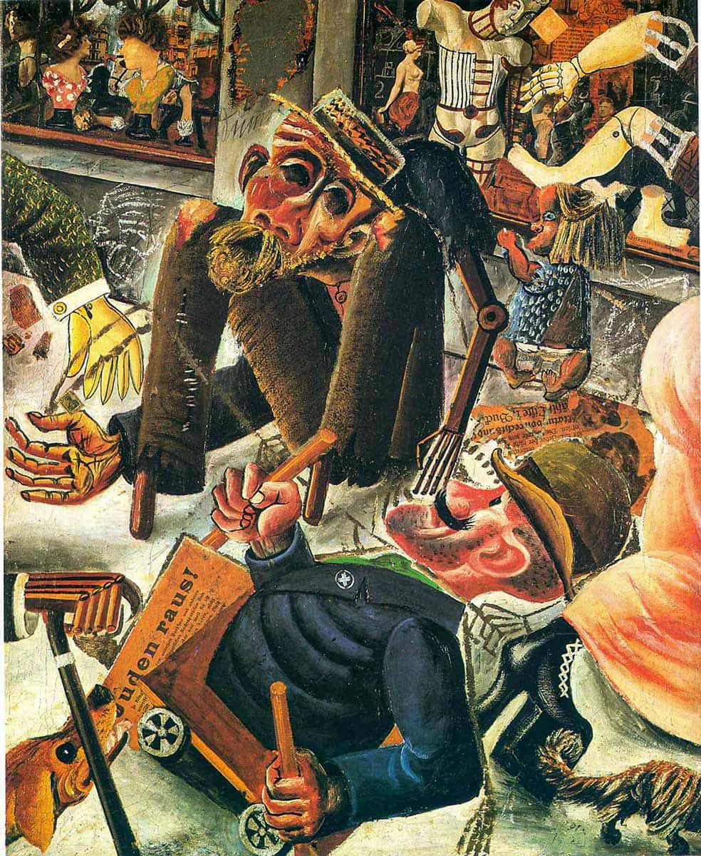 otto dix prager street painting