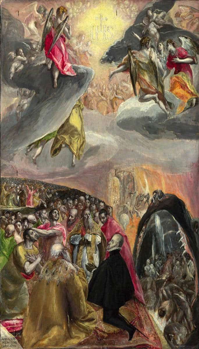 el greco adoration name jesus