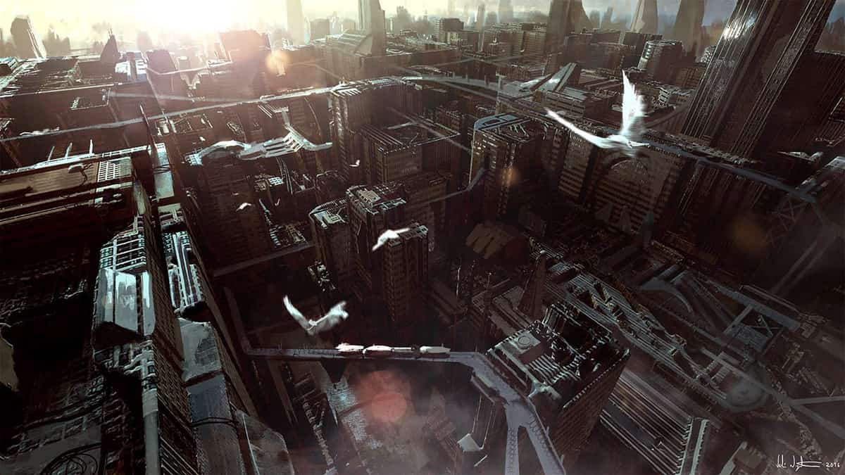 futurecity transhumanism scifi