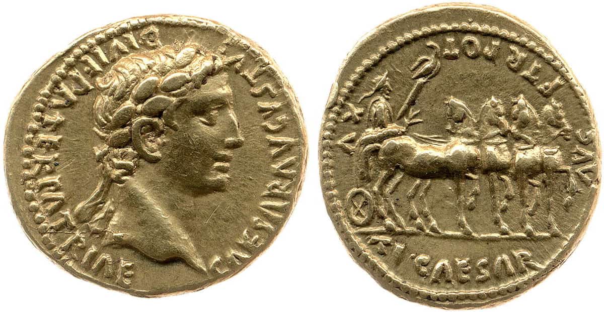 gold coin augustus