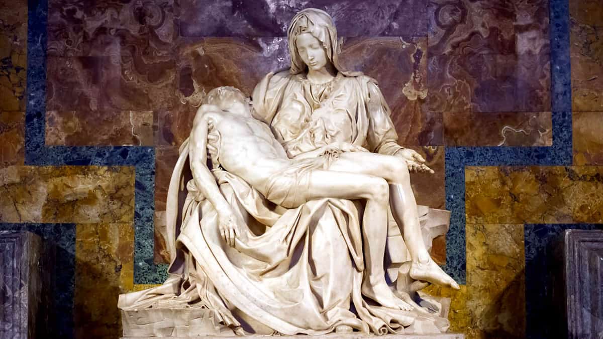 renaissance artist pieta michelangelo