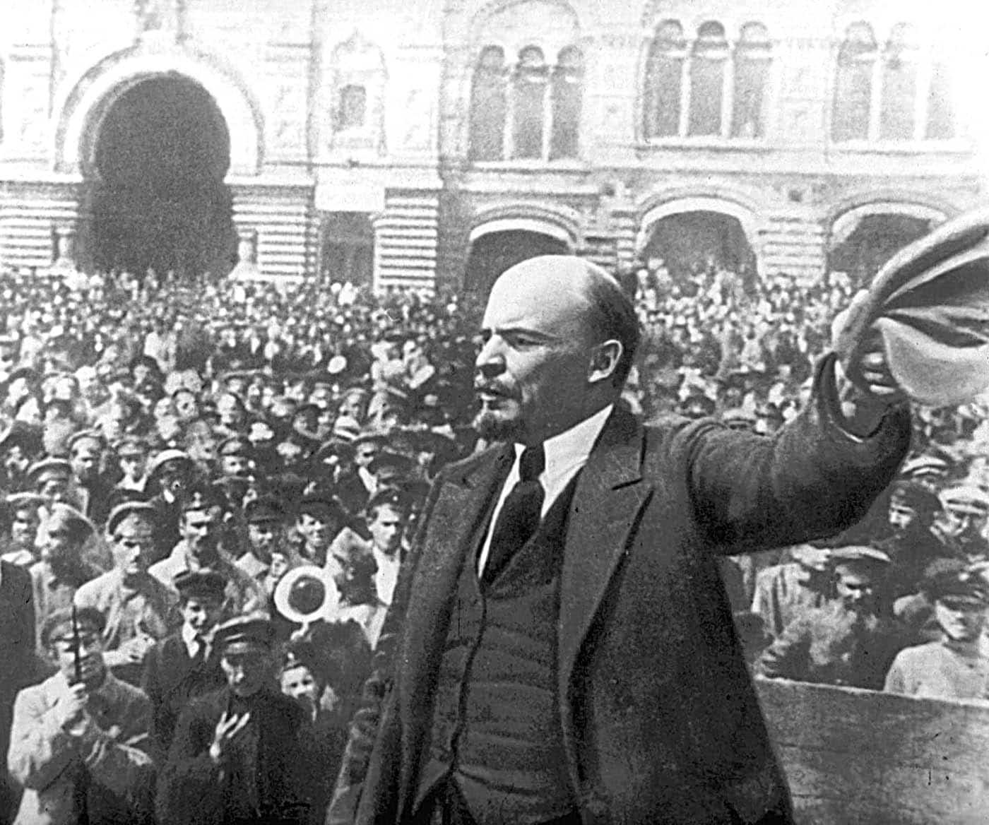 russian revolution art lenin photograph