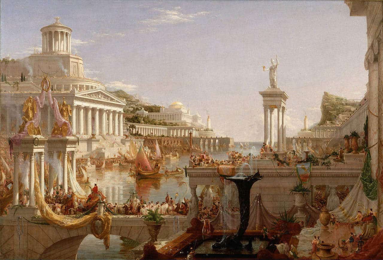 thomas cole course empire consummation