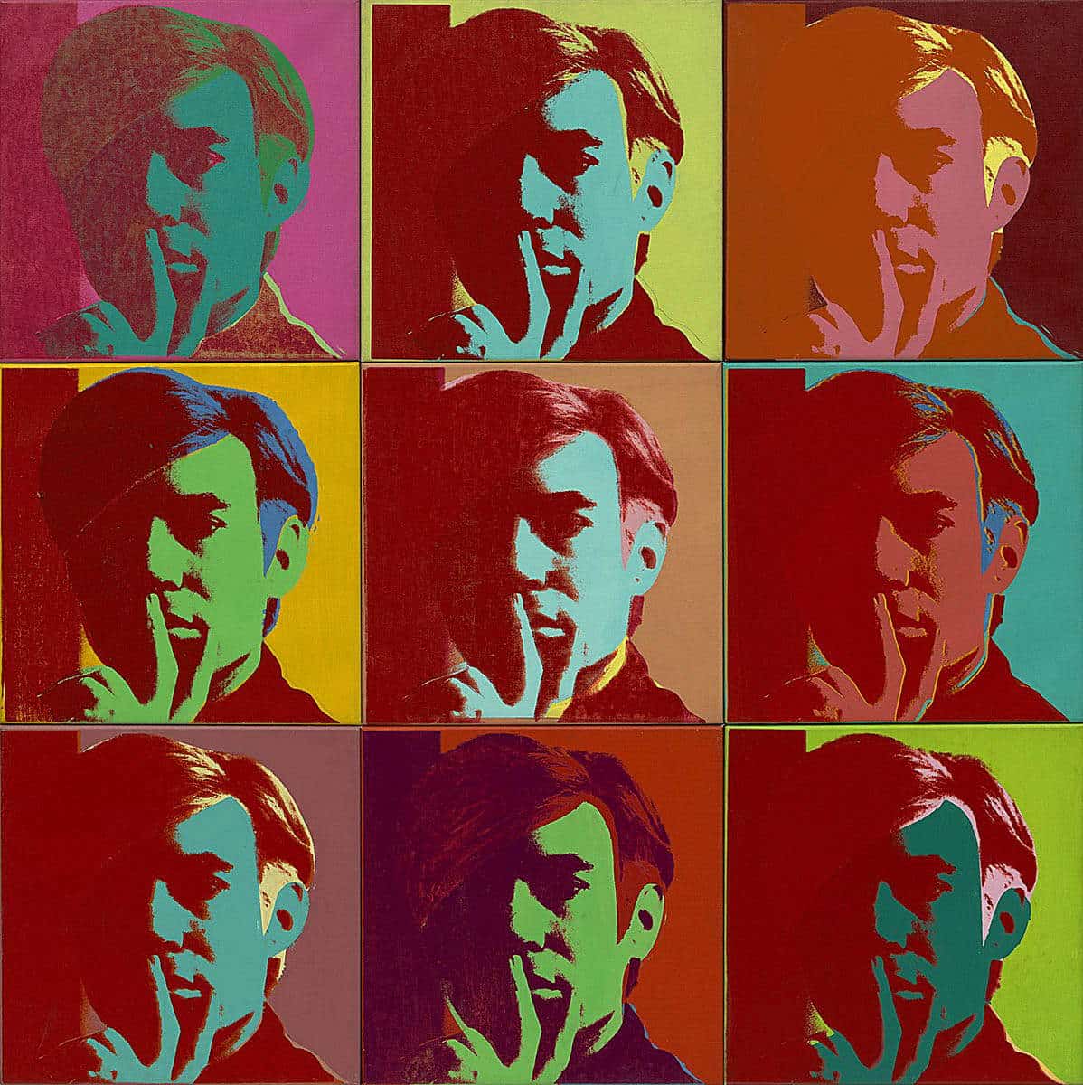 warhol self portrait 1966