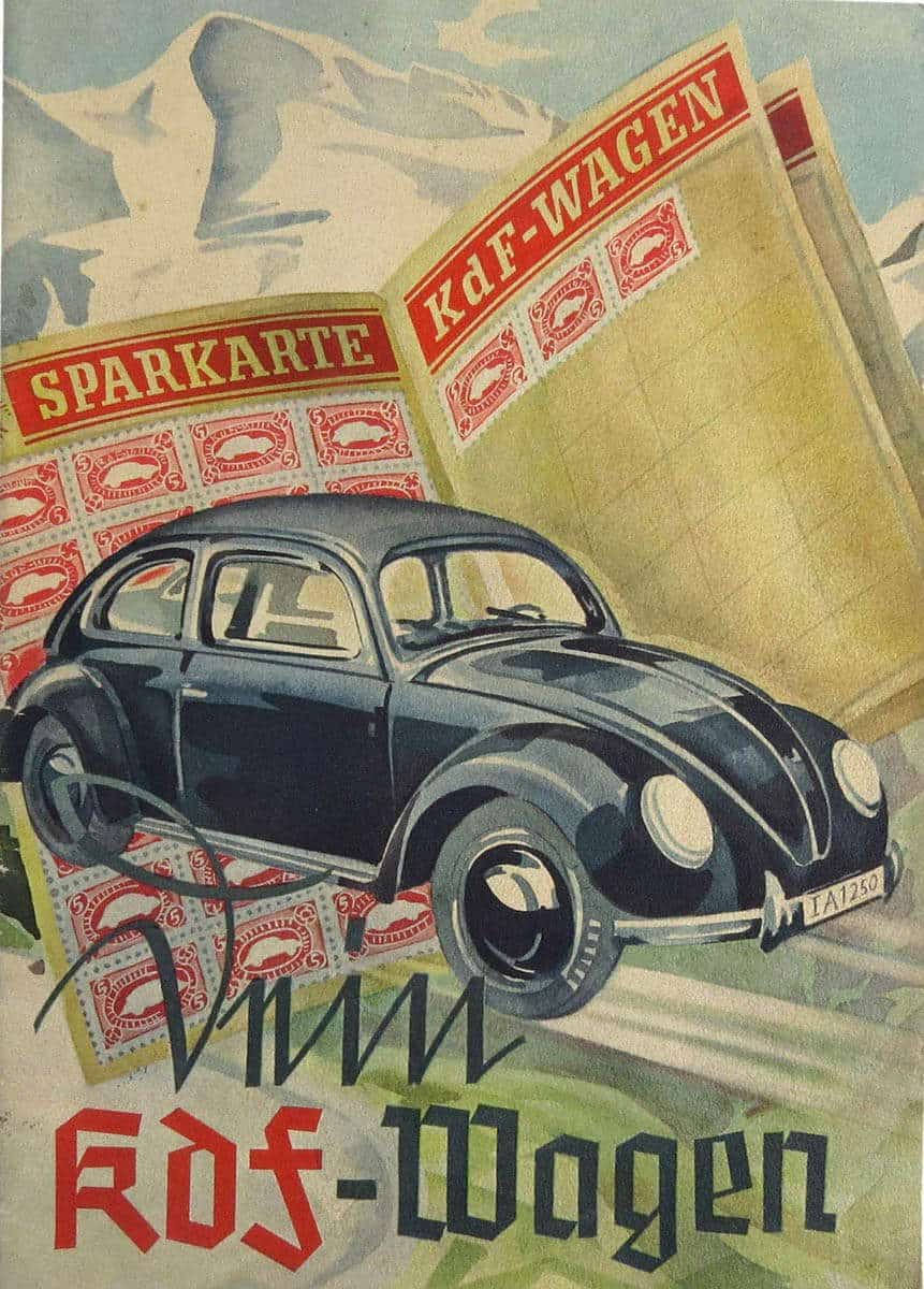 kdf wagen propaganda nazi germany