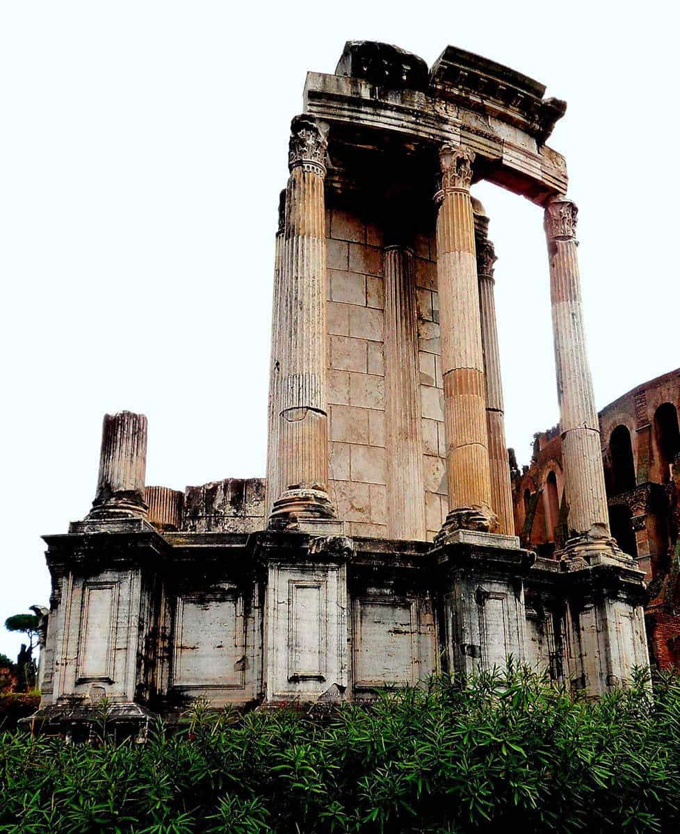 temple vesta rome