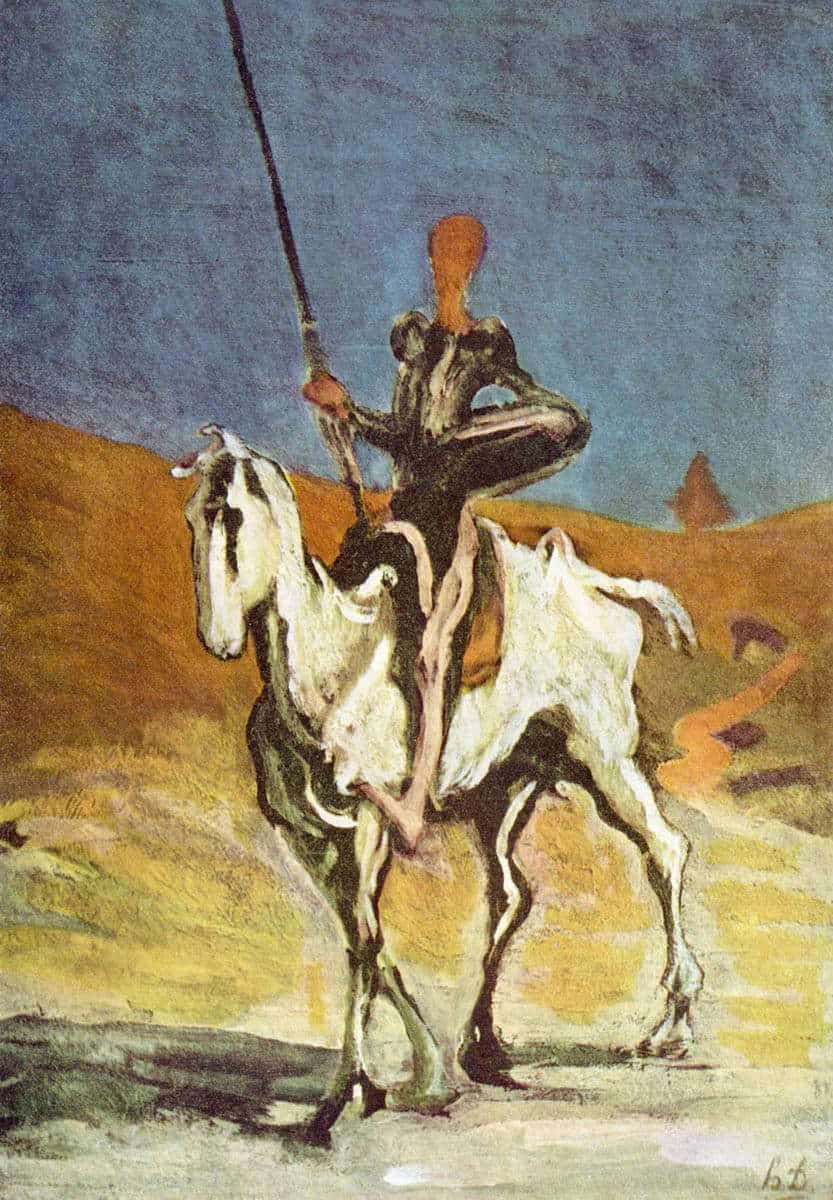 don quixote honore daumier