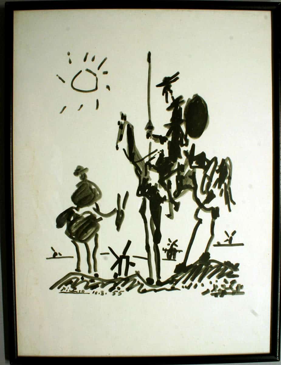 don quixote pablo picasso