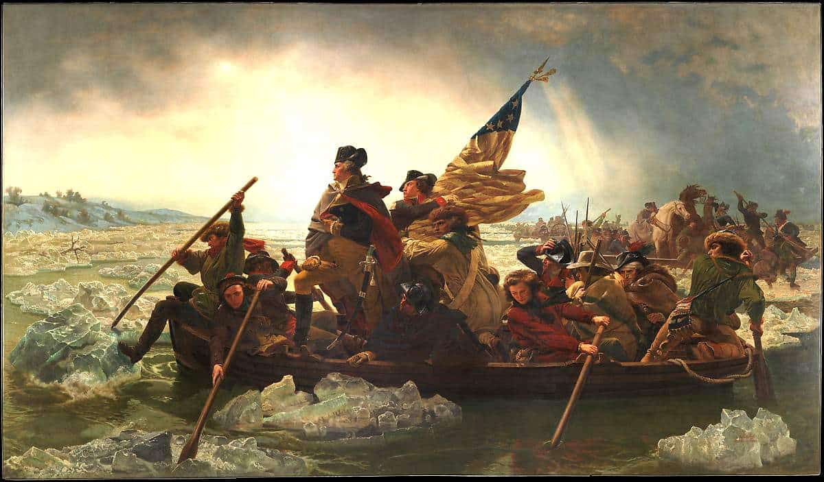 leutze washington crossing the delawere