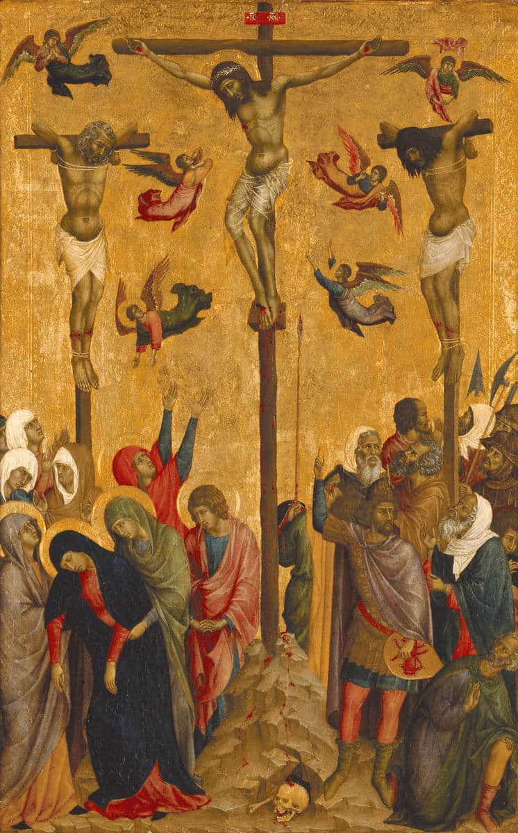 the crusifixion Duccio