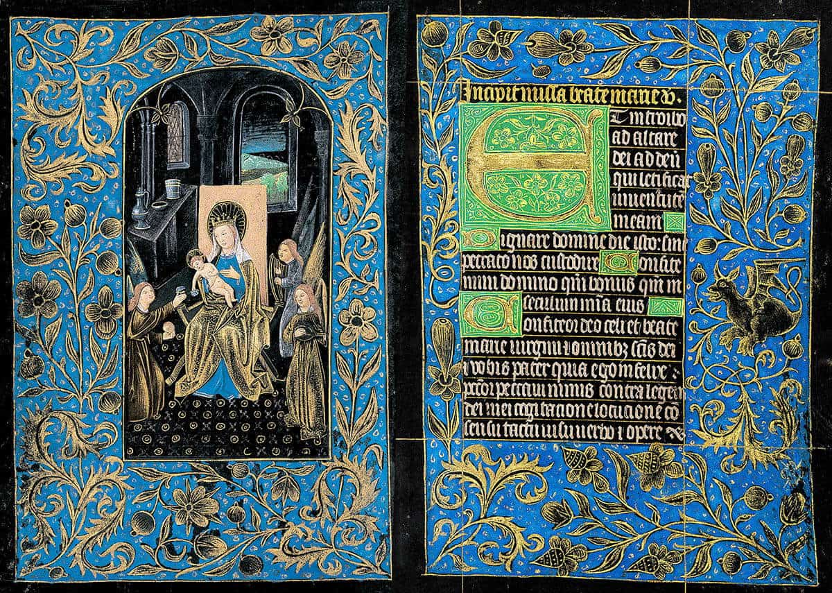 black hours illuminated manuscript