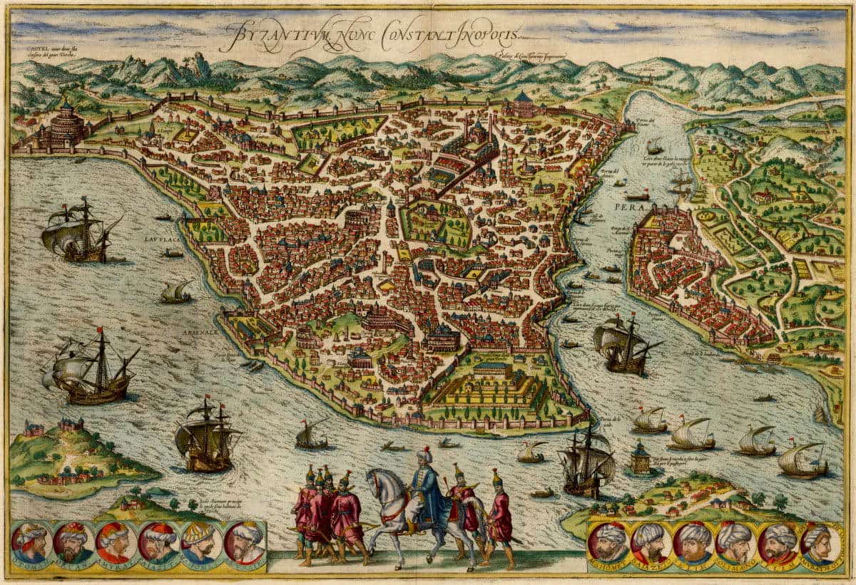 constantinople map