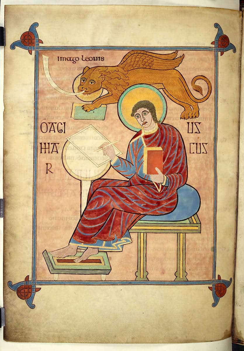 lindinfarne gospels st mark