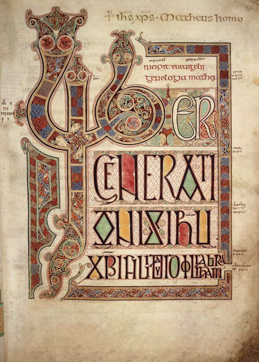 lindisfarne gospels st matthew