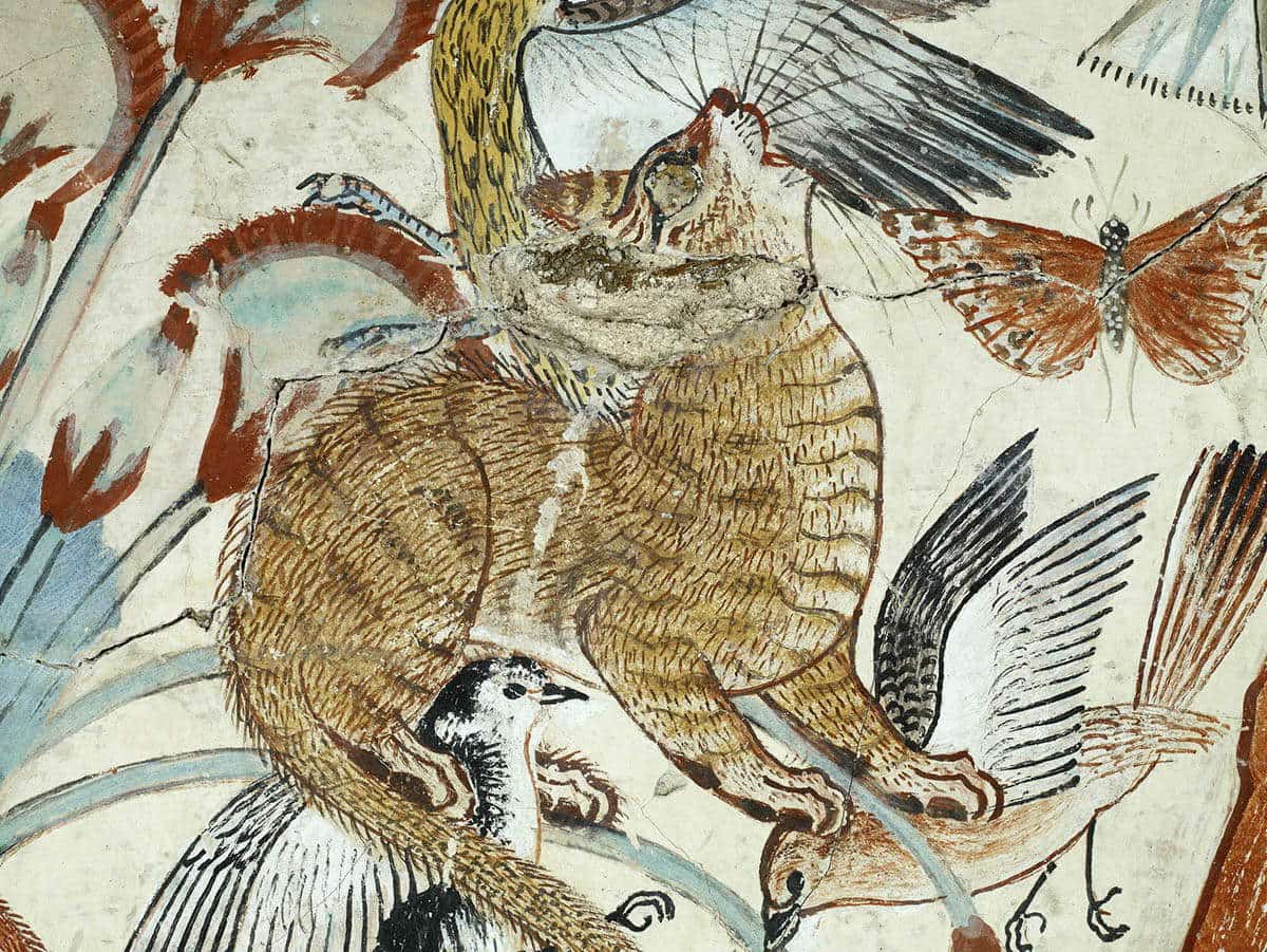 nebamun cats in ancient egypt