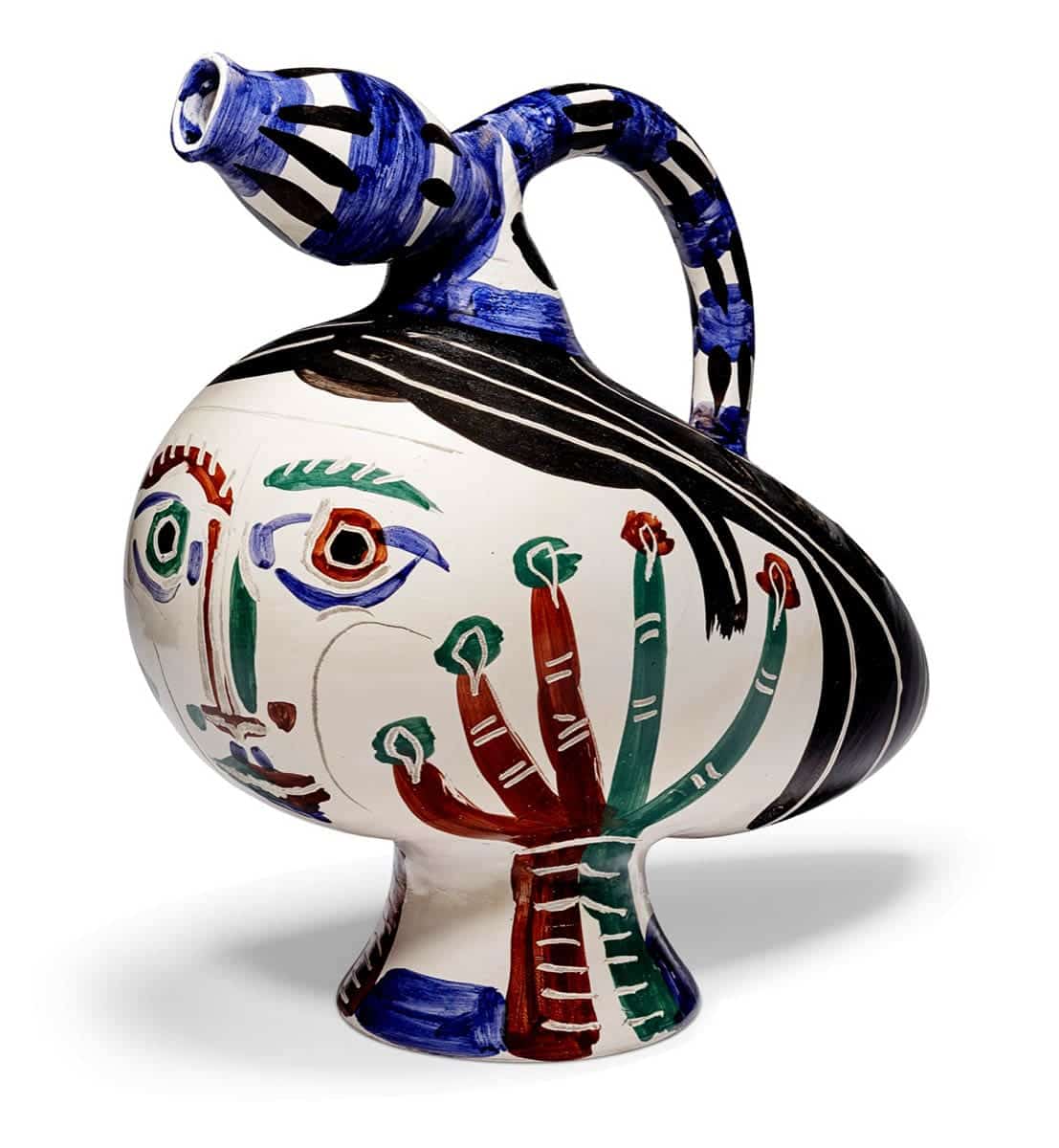 pablo picasso ceramic pitcher