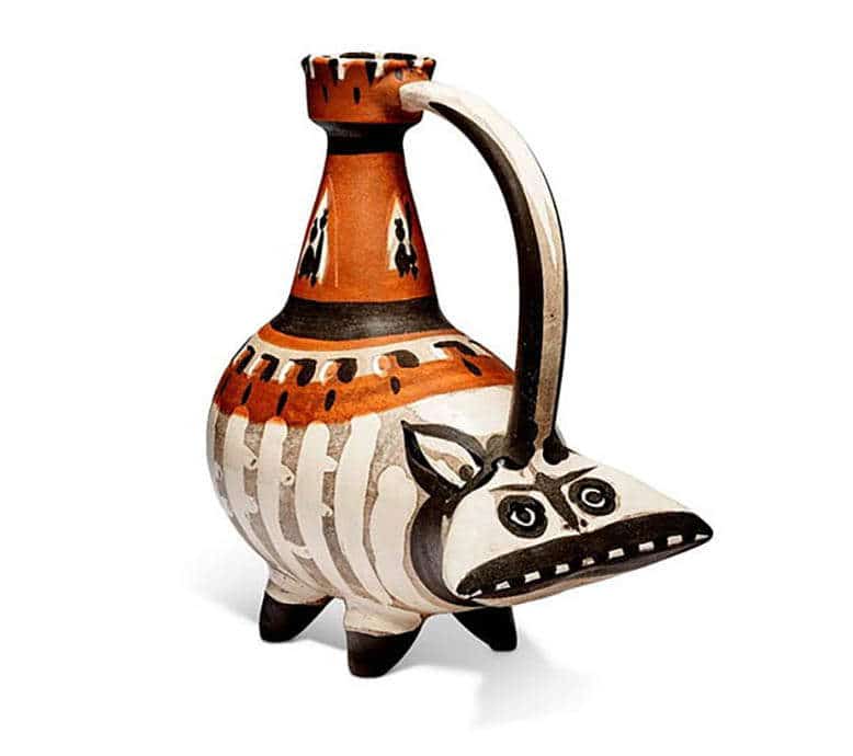 pablo picasso ceramic vessel