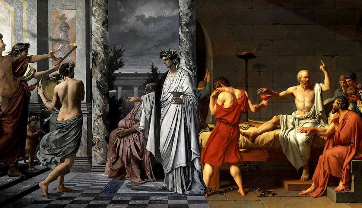 plato symposium death of socrates