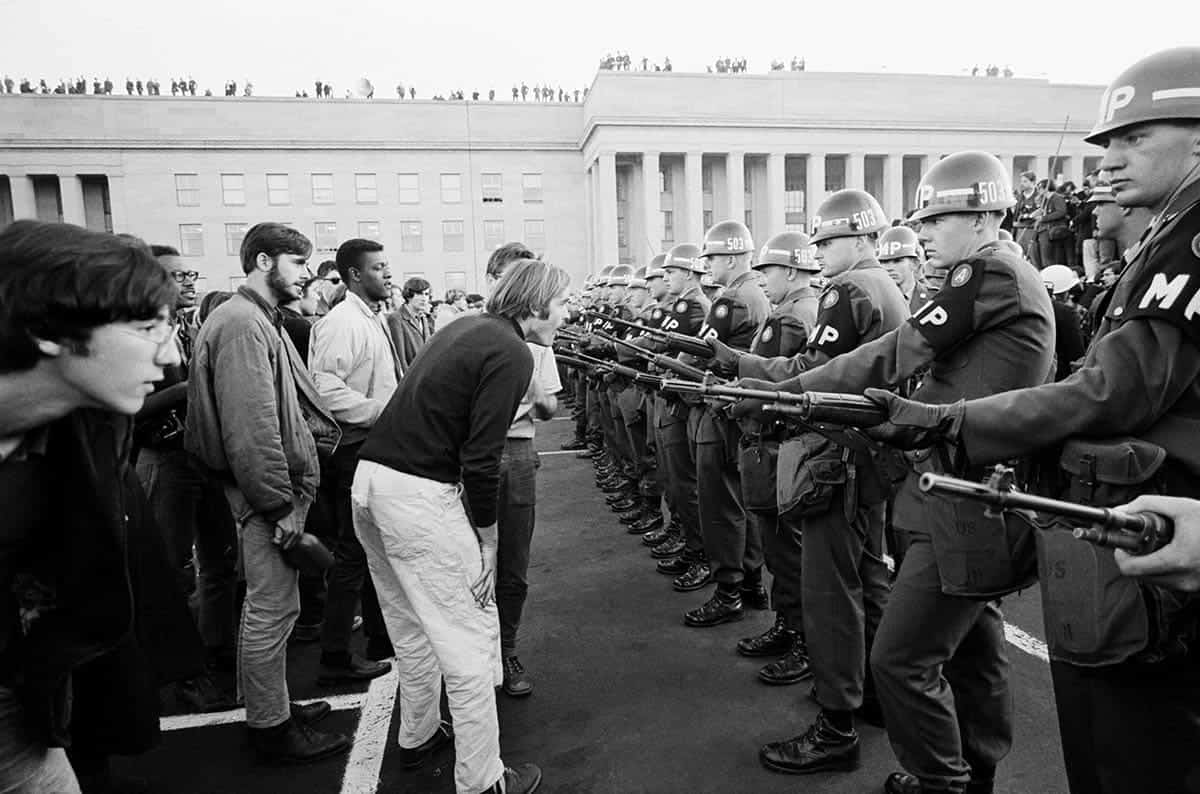 vietnam war protestor