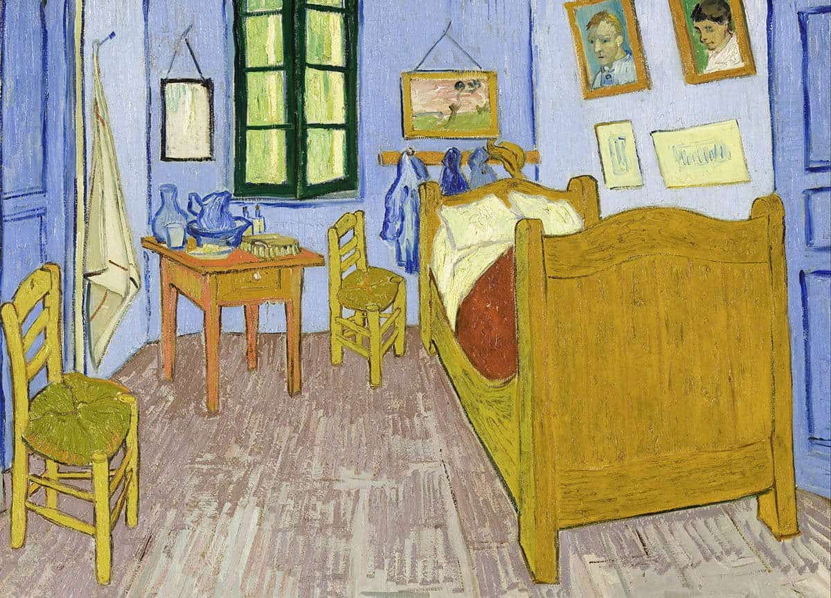 bedroom arles van gogh